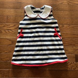 Beaufort bonnet striped dress